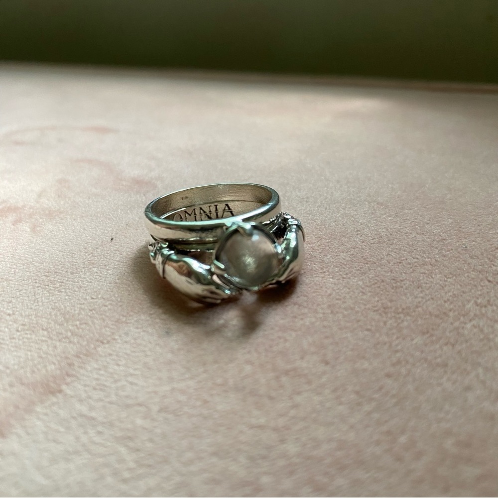 Omnia Studios Sterling Silver Seance Stacking Ring Set